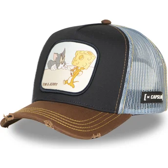Czapka trucker wielokolorowa Tom i Jerry TAJ7 CHE Looney Tunes od Capslab