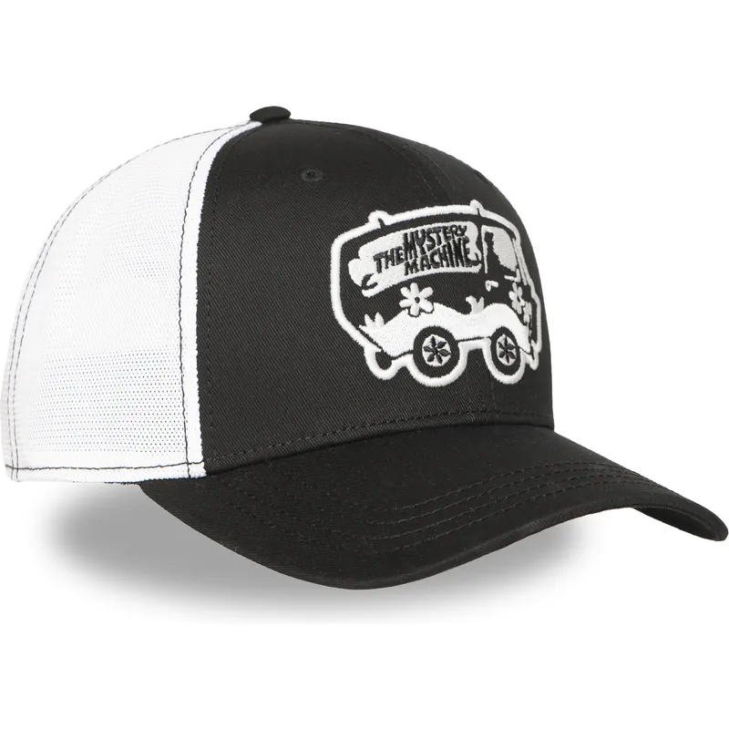 czapka-trucker-czarno-biala-the-mystery-machine-sd3-van-scooby-doo-od-capslab