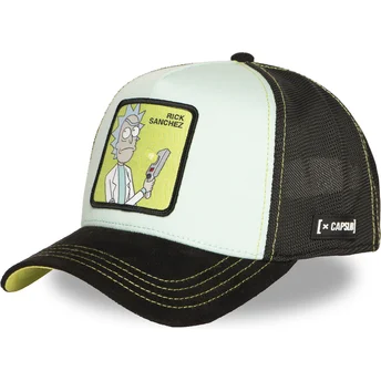 Czapka trucker niebiesko-czarna Rick Sanchez REM6 GUN Rick i Morty od Capslab