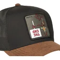 czarna-i-brazowa-czapka-trucker-coyote-loo12-wi2-looney-tunes-od-capslab