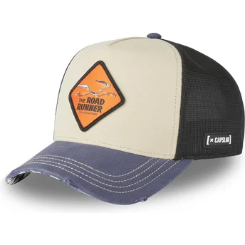 Czapka trucker wielokolorowa Struś Pędziwiatr LOO12 ROA Looney Tunes od Capslab