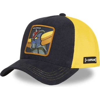 Czapka trucker granatowo-żółta Robot Grendizer Goldorak GOL6 GOL Robot Grendizer od Capslab