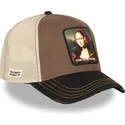 czapka-trucker-brazowo-czarna-mona-lisa-pump-up-the-volume-fam-mon-famous-od-capslab