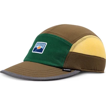 Zielona zakrzywiona czapka regulowana Seersoftmesh Soft FC od Djinns