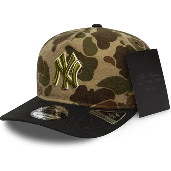 Regulowana czapka z daszkiem z kamuflażem 19TWENTY Brushed Cotton Three Looms Duck New York Yankees MLB od New Era