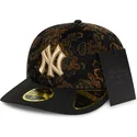 czarna-dopasowana-czapka-z-zakrzywionym-daszkiem-59fifty-low-profile-floral-cord-three-looms-printed-corduroy-new-york-yankees-m