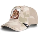 czapka-trucker-bezowa-lew-king-corduroy-camo-the-farm-od-goorin-bros