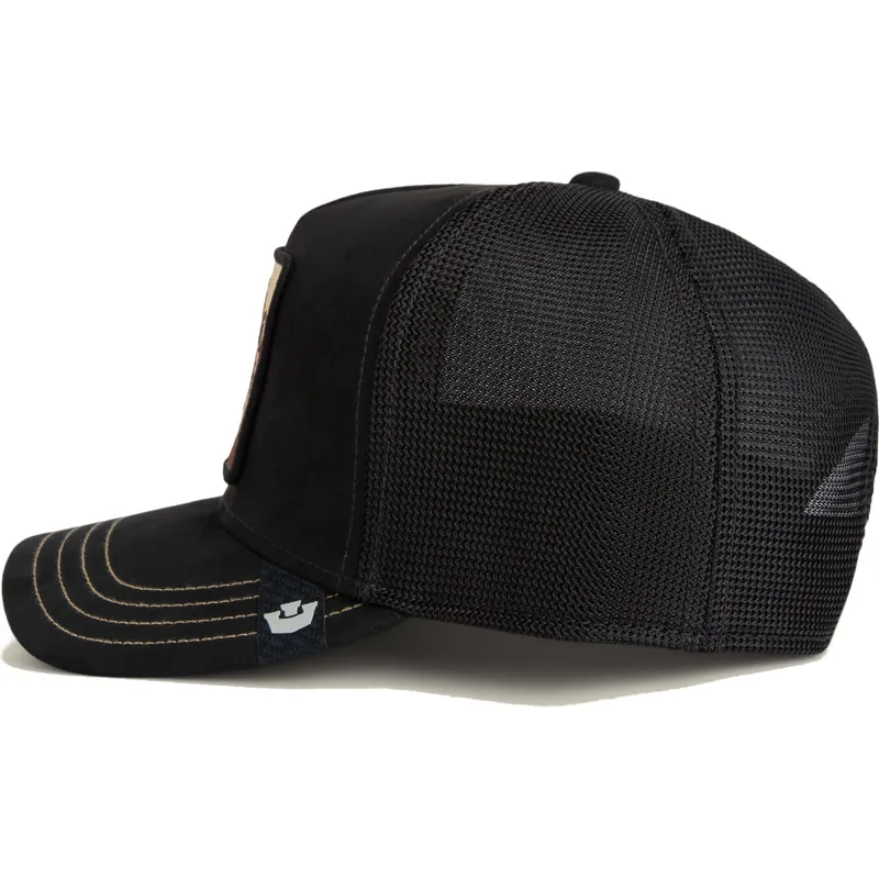 czapka-trucker-czarna-lew-king-golden-suede-the-farm-goorin-bros