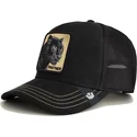 czapka-trucker-czarna-pantera-panther-golden-suede-the-farm-od-goorin-bros