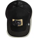 czarna-czapka-trucker-pantera-panther-golden-suede-the-farm-od-goorin-bros