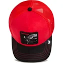 czapka-trucker-czerwona-i-czarna-z-bizonem-ruthless-buffalo-suede-the-farm-od-goorin-bros