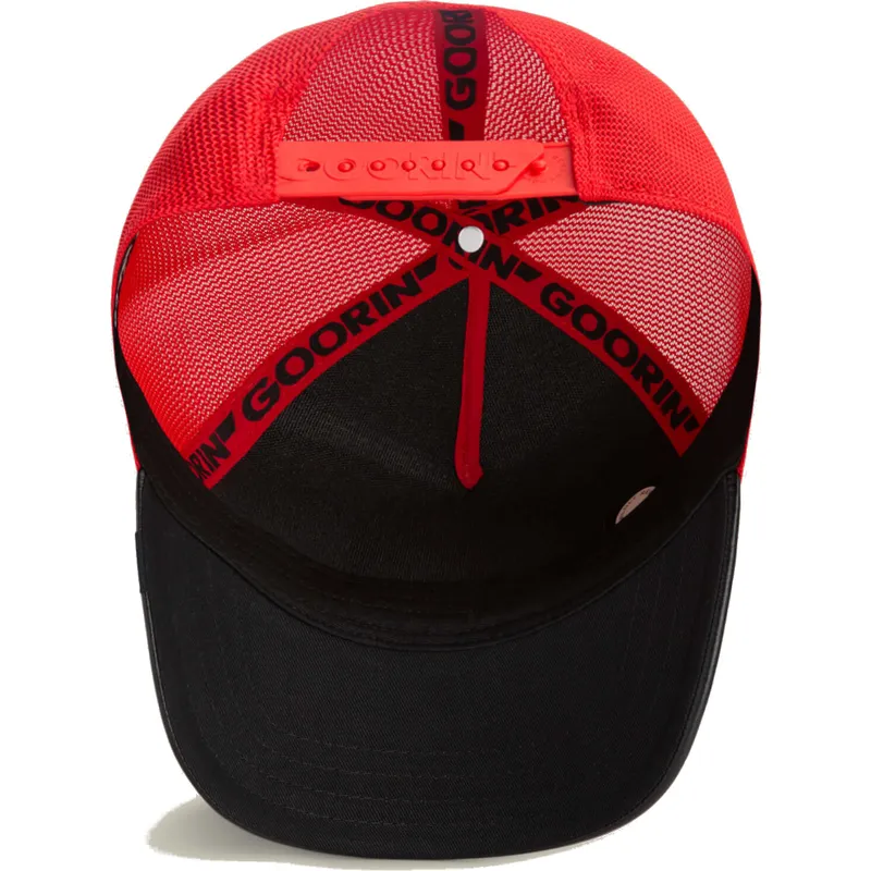 czapka-trucker-czerwono-czarna-kot-misfit-courtside-the-farm-goorin-bros
