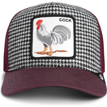 Czapka trucker wielokolorowa kogut Cock Rooster Verry Dapper The Farm od Goorin Bros.
