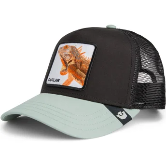 Czarna czapka trucker z jaszczurką The Outlaw Sport The Farm od Goorin Bros.