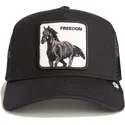 czarna-czapka-trucker-z-koniem-freedom-grit-the-farm-od-goorin-bros