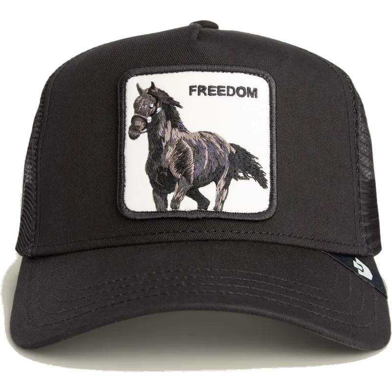 czapka-trucker-czarna-kon-freedom-grit-the-farm-goorin-bros