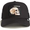 czapka-trucker-czarna-czaszka-the-cancelled-skull-grit-the-farm-od-goorin-bros