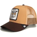 czapka-trucker-brazowa-sowa-wise-ass-the-farm-od-goorin-bros