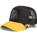 czarna-i-zolta-czapka-trucker-dla-chlopca-deadly-mini-the-farm-skorpion-goorin-bros