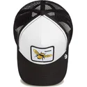 czapka-trucker-biala-i-czarna-dla-dziecka-pszczola-the-queen-mini-the-farm-od-goorin-bros
