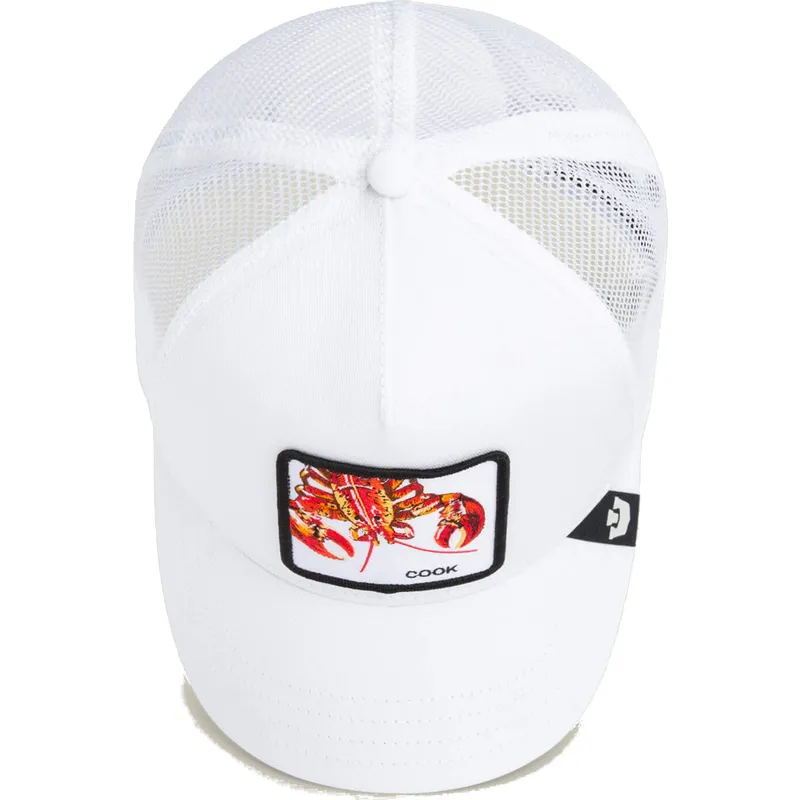 biala-czapka-trucker-dla-chlopca-homar-lemme-cook-mini-the-farm-goorin-bros