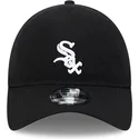 czarna-regulowana-czapka-z-zakrzywionym-daszkiem-9twenty-merino-wool-chicago-white-sox-mlb-new-era