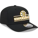 czarna-czapka-z-daszkiem-snapback-9seventy-stretch-snap-stated-boston-bruins-nhl-marki-new-era