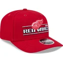 czerwona-czapka-z-daszkiem-snapback-9seventy-stretch-snap-stated-detroit-red-wings-nhl-new-era