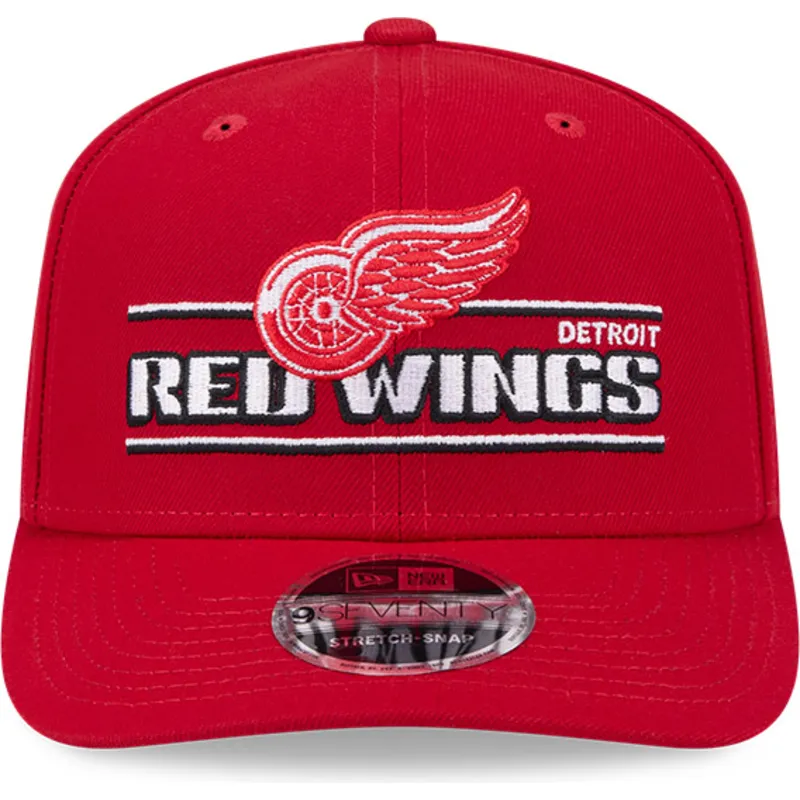 czerwona-czapka-z-daszkiem-snapback-9seventy-stretch-snap-stated-detroit-red-wings-nhl-new-era