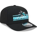czarna-czapka-z-zakrzywionym-daszkiem-snapback-9seventy-stretch-snap-stated-san-jose-sharks-nhl-new-era