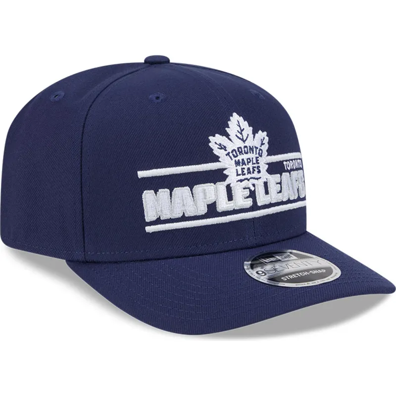 niebieska-czapka-z-zakrzywionym-daszkiem-snapback-9seventy-stretch-snap-stated-toronto-maple-leafs-nhl-new-era