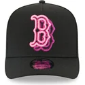czarna-czapka-z-daszkiem-snapback-9fifty-a-frame-neon-boston-red-sox-mlb-od-new-era