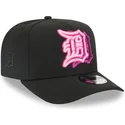 czarna-czapka-z-zakrzywionym-daszkiem-snapback-9fifty-a-frame-neon-detroit-tigers-mlb-od-new-era