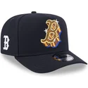 granatowa-czapka-z-zakrzywionym-daszkiem-snapback-9fifty-a-frame-emblem-boston-red-sox-mlb-new-era