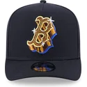 granatowa-czapka-z-zakrzywionym-daszkiem-snapback-9fifty-a-frame-emblem-boston-red-sox-mlb-od-new-era