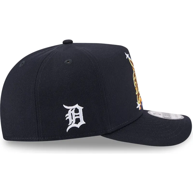 granatowa-czapka-z-zakrzywionym-daszkiem-snapback-9fifty-a-frame-emblem-detroit-tigers-mlb-new-era