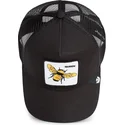 czapka-trucker-czarna-pszczola-queen-bee-goorin-bros