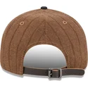 brazowa-i-granatowa-regulowana-czapka-z-daszkiem-9fifty-retro-crown-wool-pinstripe-boston-red-sox-mlb-new-era