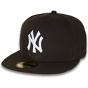 brazowa-dopasowana-czapka-z-daszkiem-59fifty-nyc-side-new-york-yankees-mlb-new-era