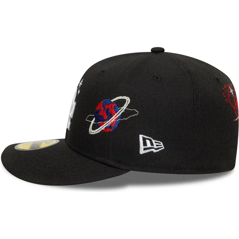 czarna-dopasowana-czapka-z-zakrzywionym-daszkiem-59fifty-planet-icon-los-angeles-dodgers-mlb-new-era