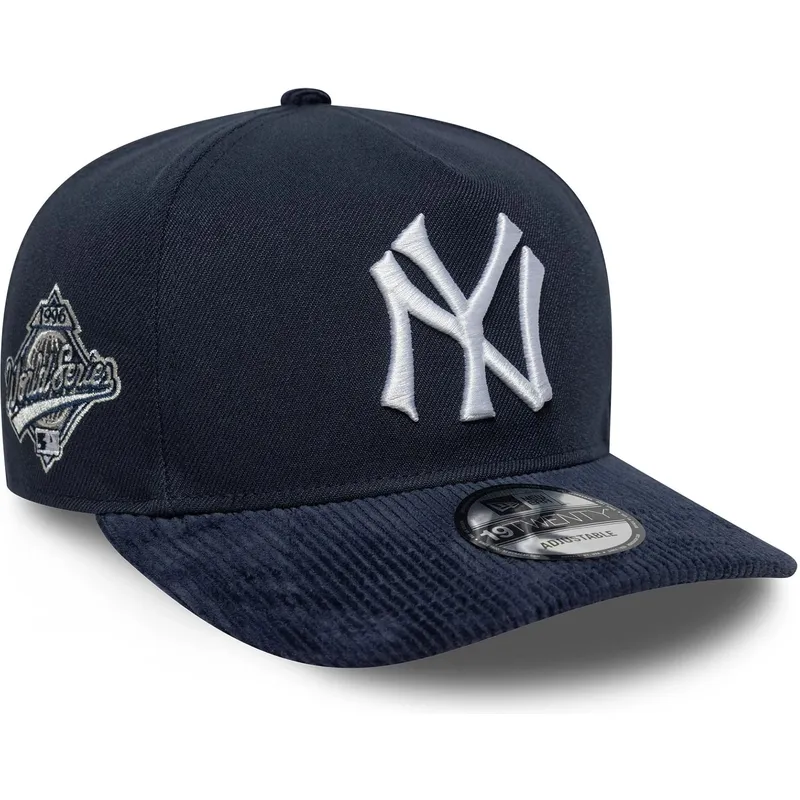 granatowa-zakrzywiona-czapka-snapback-19twenty-coops-cord-new-york-yankees-mlb-new-era