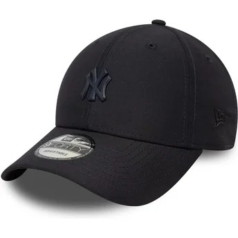 Regulowana granatowa czapka z zakrzywionym daszkiem 9FORTY z przypinką New York Yankees MLB od New Era