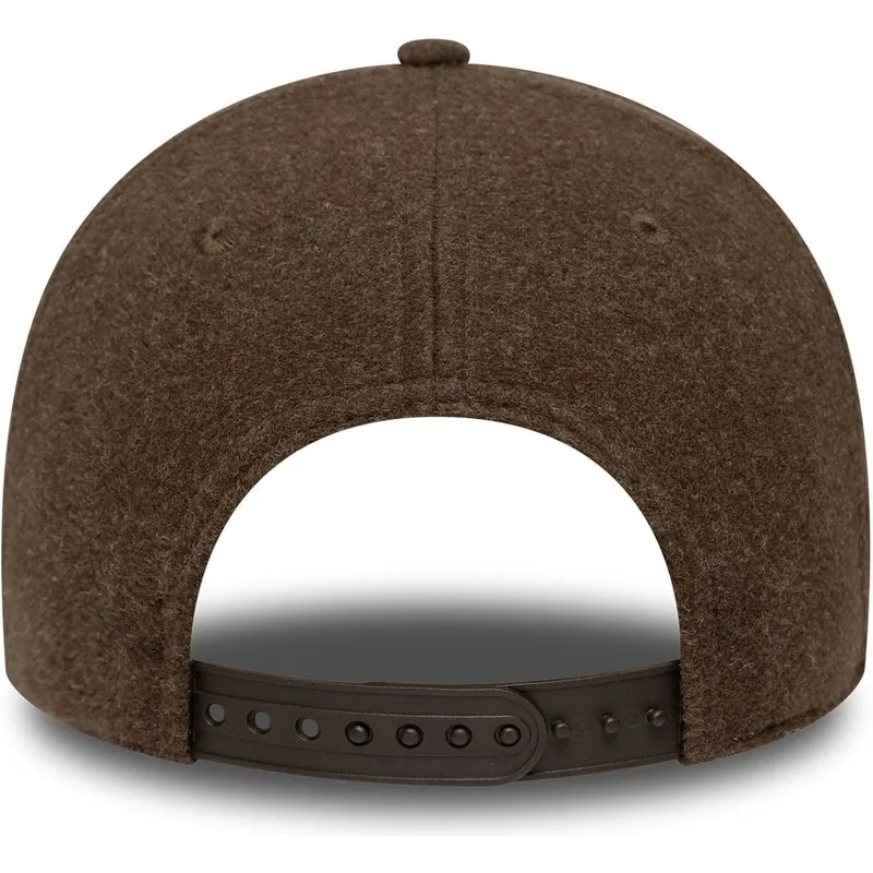 brazowa-czapka-z-zakrzywionym-daszkiem-snapback-9forty-melton-wool-detroit-tigers-mlb-new-era