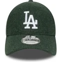 zielona-czapka-z-daszkiem-snapback-9forty-melton-wool-los-angeles-dodgers-mlb-new-era