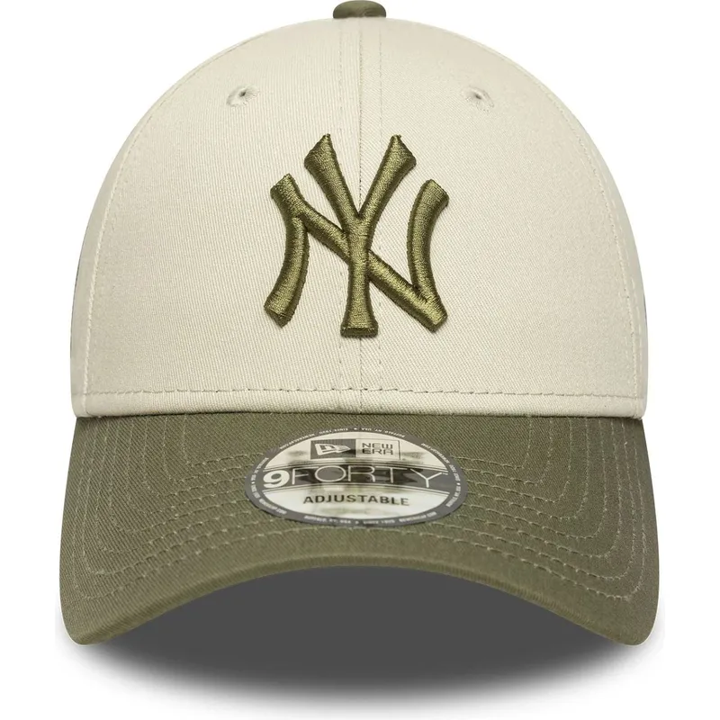 czapka-z-daszkiem-bezowo-zielona-regulowana-9forty-side-patch-new-york-yankees-mlb-new-era