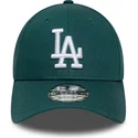 zielona-czapka-z-zakrzywionym-daszkiem-9forty-league-essential-los-angeles-dodgers-mlb-od-new-era-regulowana