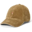 regulowana-jasnobrazowa-czapka-z-daszkiem-classic-sport-corduroy-od-polo-ralph-lauren