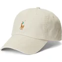 czapki-curva-bezowy-tasma-regulowana-polo-ralph-lauren