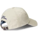 czapki-curva-bezowy-tasma-regulowana-polo-ralph-lauren