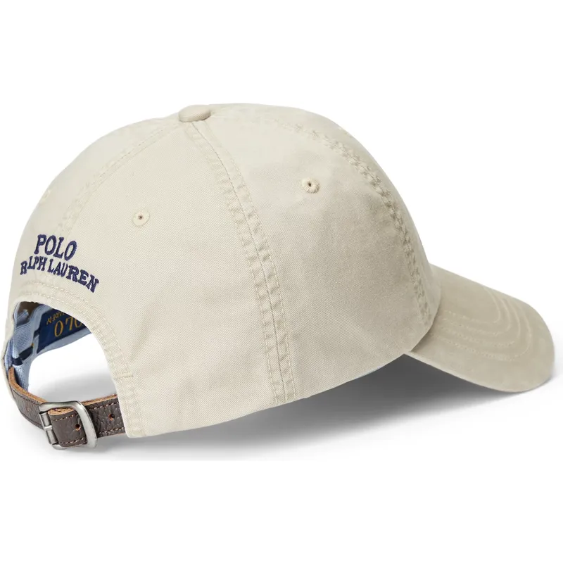 czapki-curva-bezowy-tasma-regulowana-polo-ralph-lauren